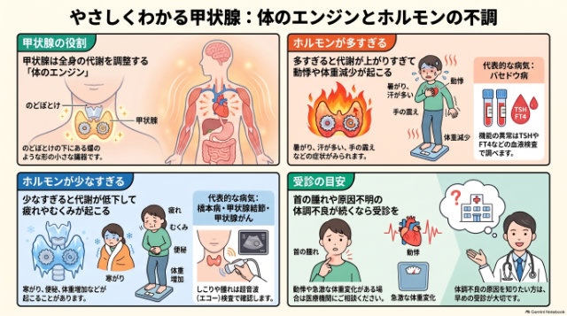 甲状腺ホルモンの働き